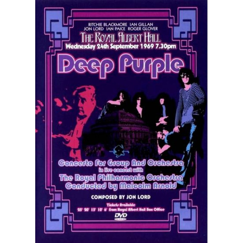 DVD Deep Purple - Concerto For Group And Orchestra: The Royal
